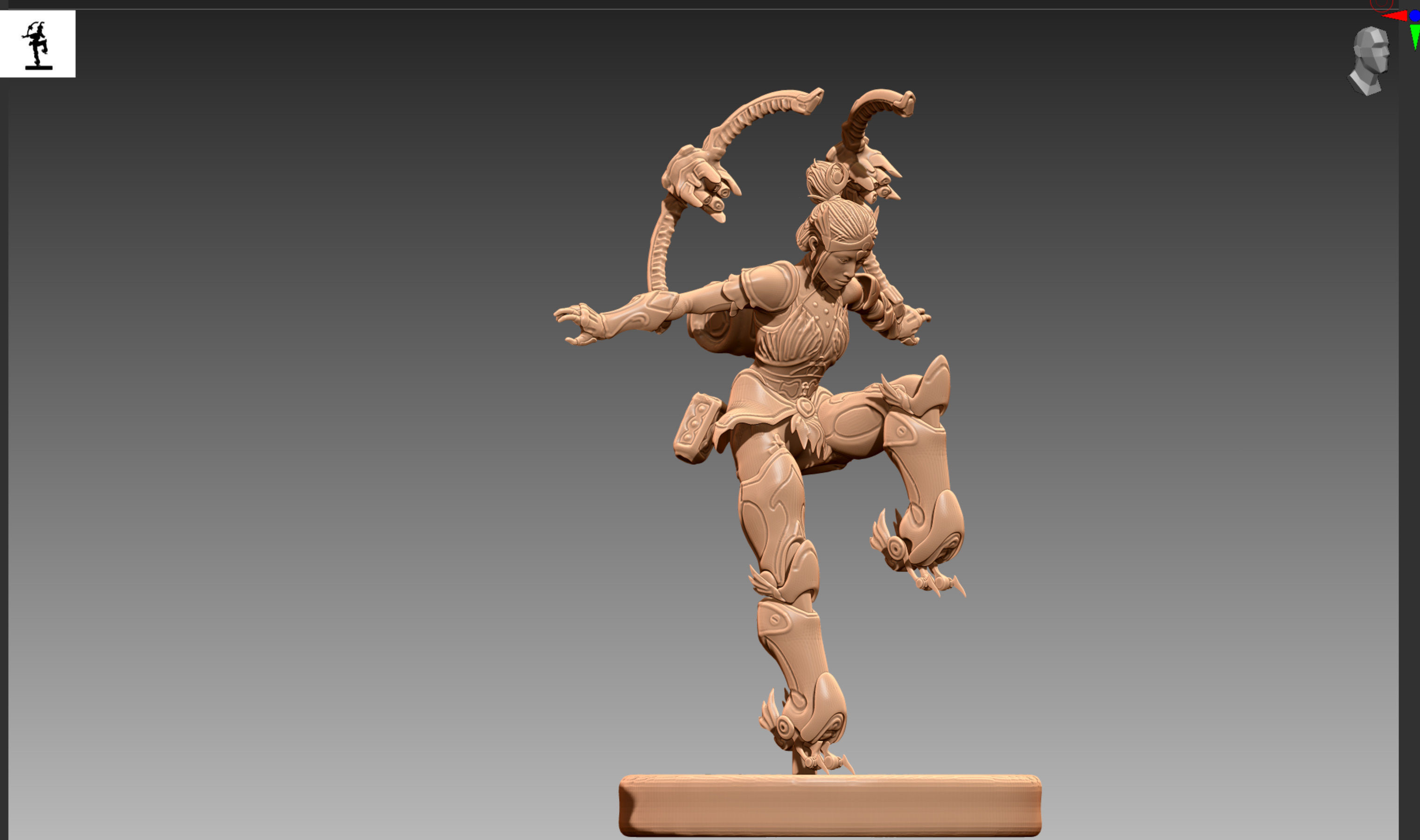 Apex Legends Conduit 3D print OBJ STL 3D print model_8