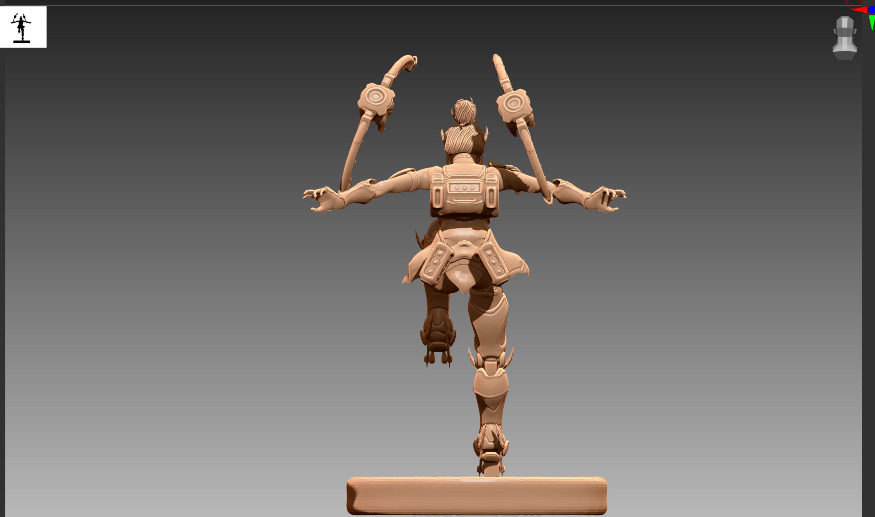 Apex Legends Conduit 3D print OBJ STL 3D print model_5