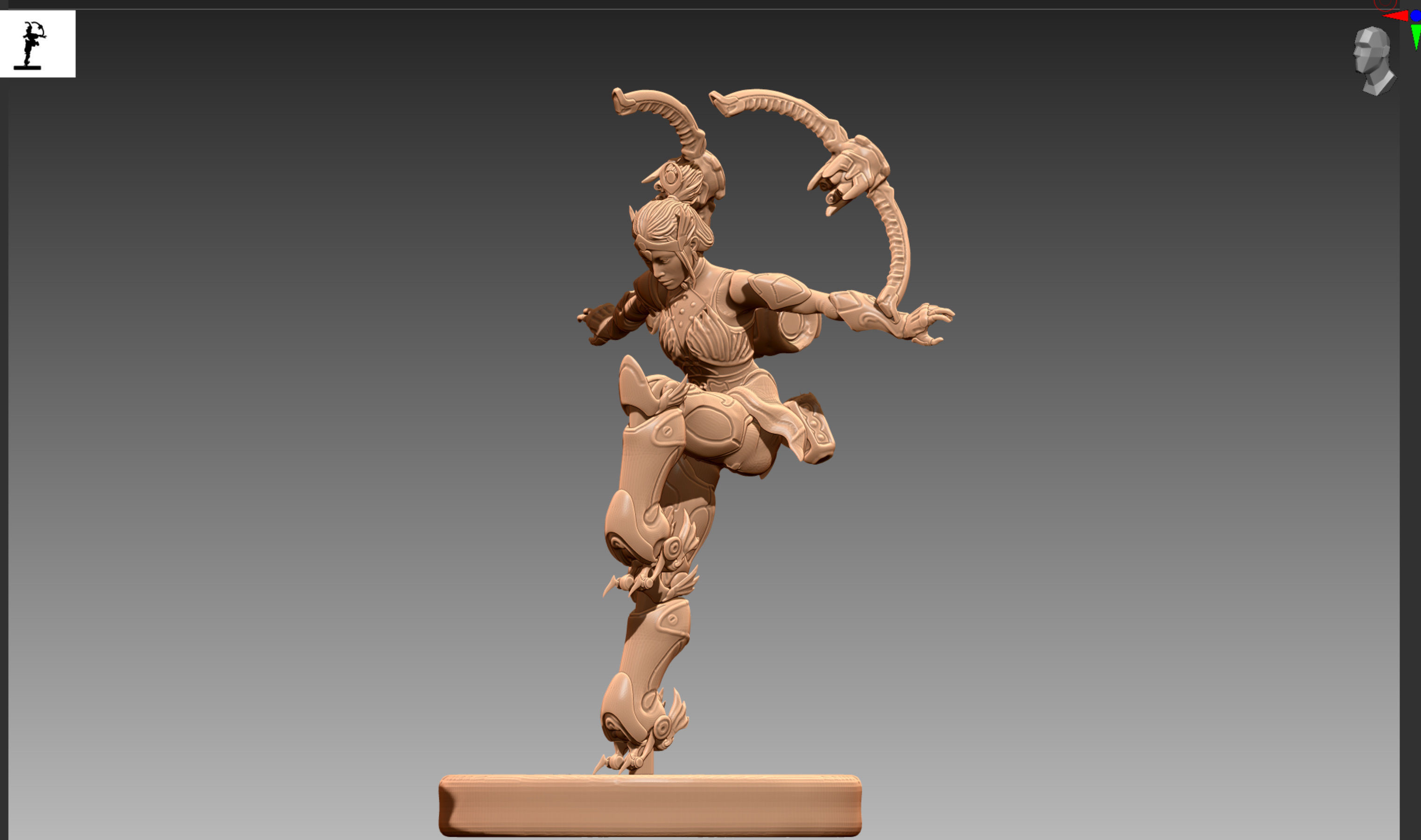 Apex Legends Conduit 3D print OBJ STL 3D print model_2