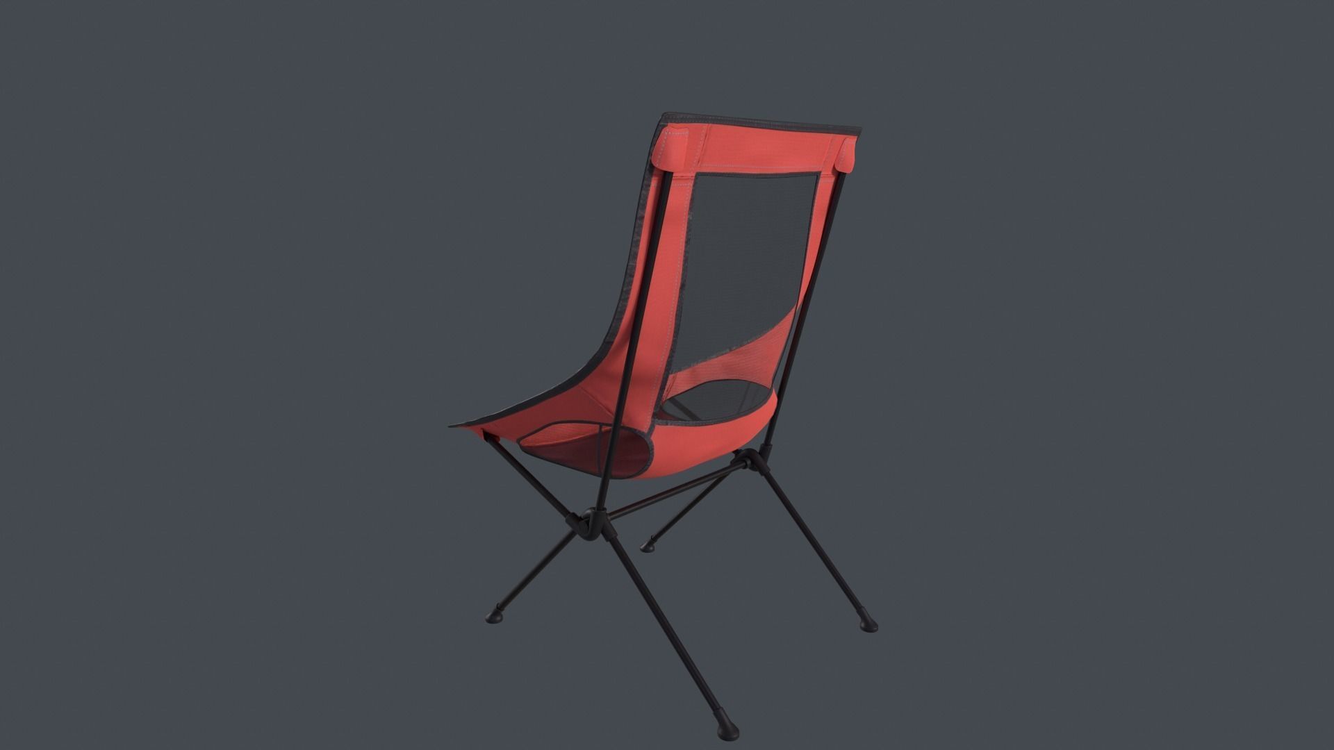 Camping Chair Free 3D model_1