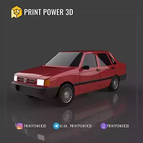 Fiat Duna for 3D printing