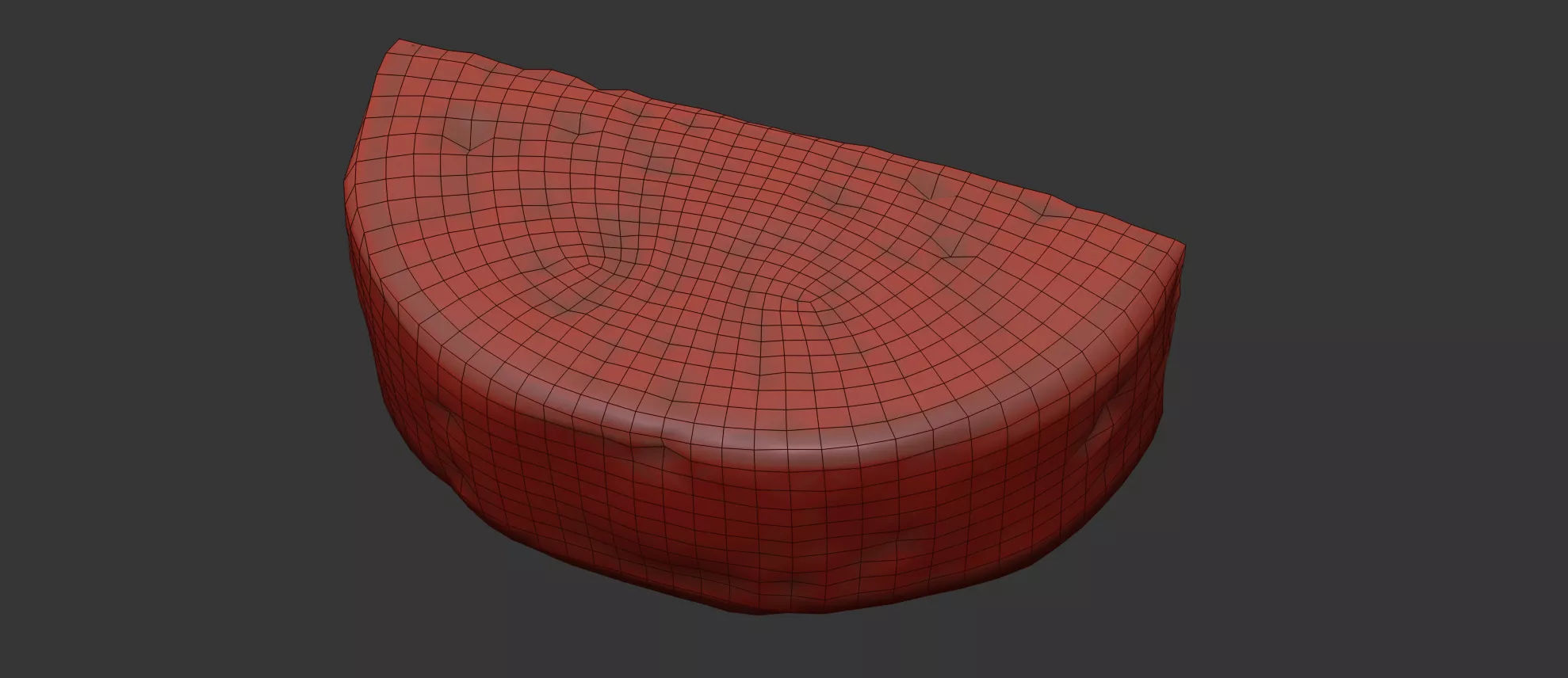 Cheese 3D model_6
