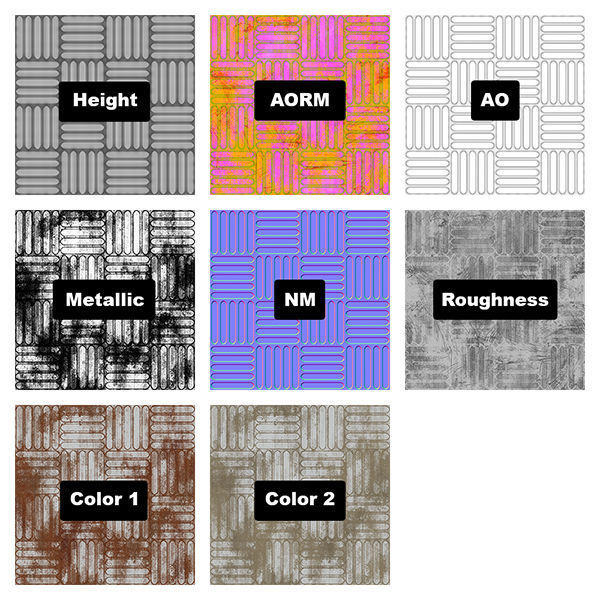 Tread Plate Metal Texture_2