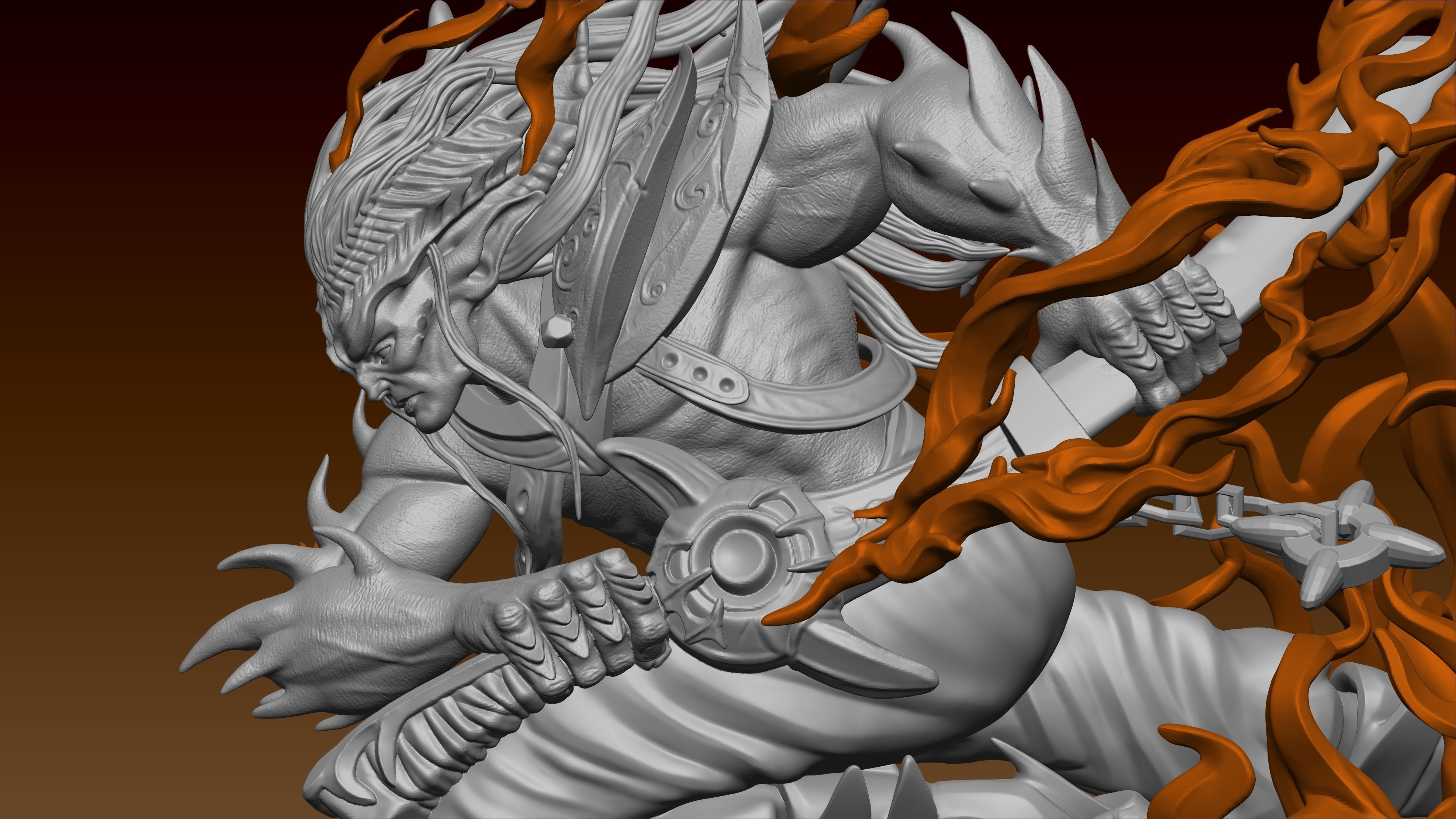 Fan art Yasuo portador del anochecer 3D print model_6