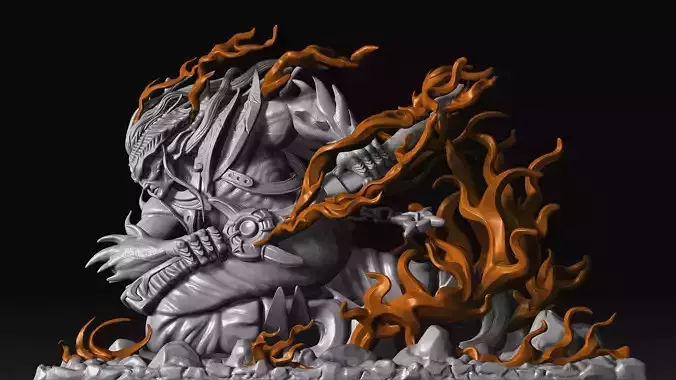 Fan art Yasuo portador del anochecer