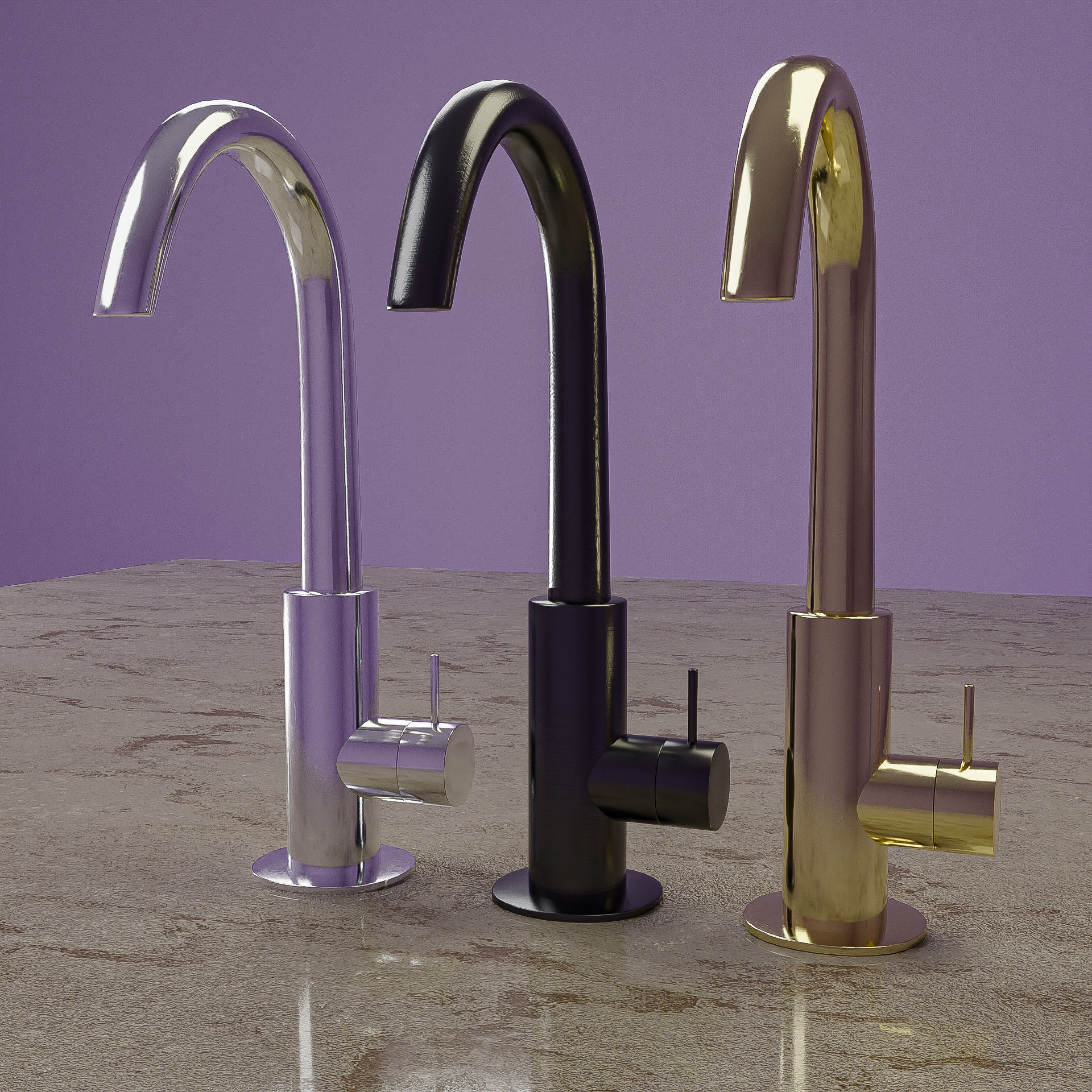 Faucet for your project 3D model_7