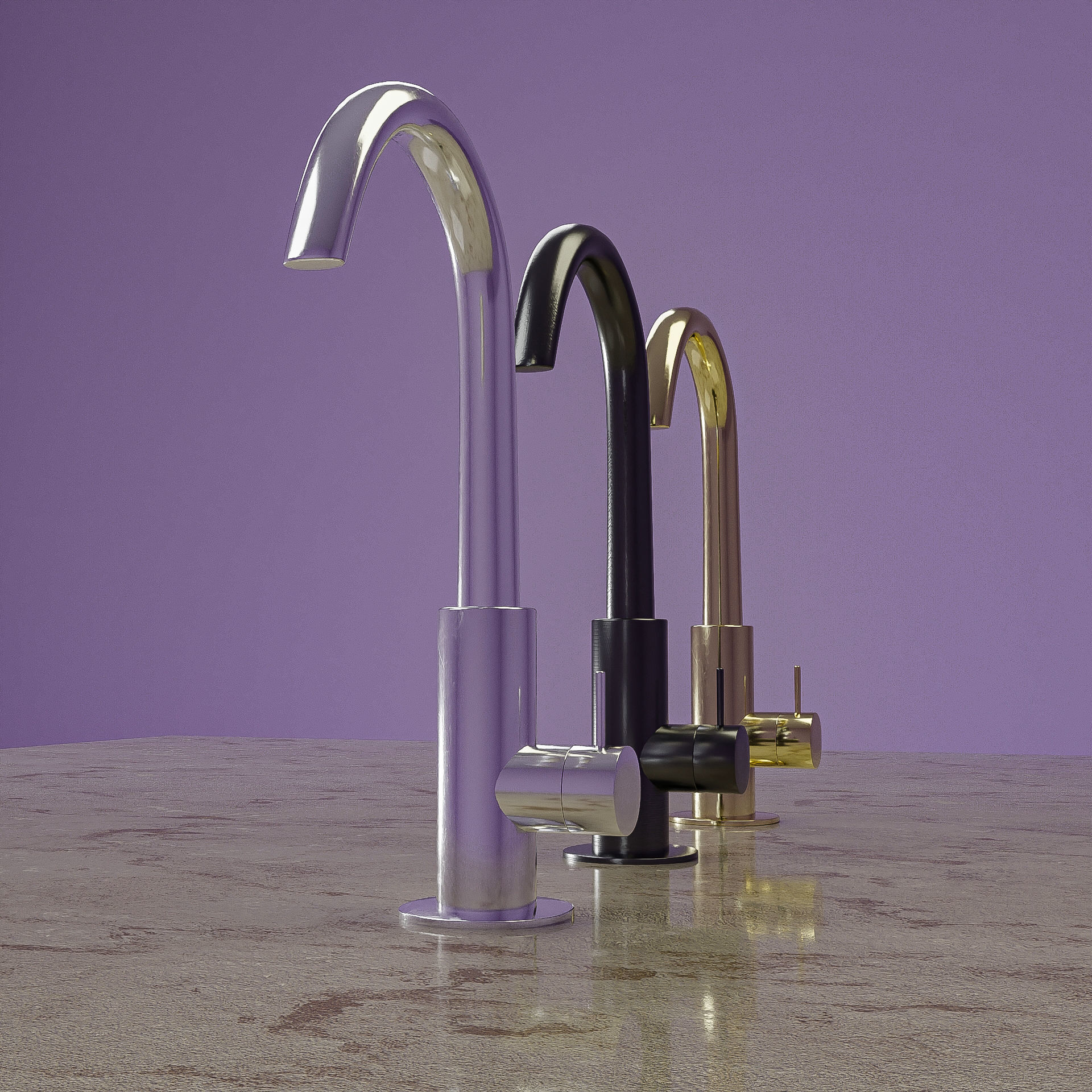 Faucet for your project 3D model_6