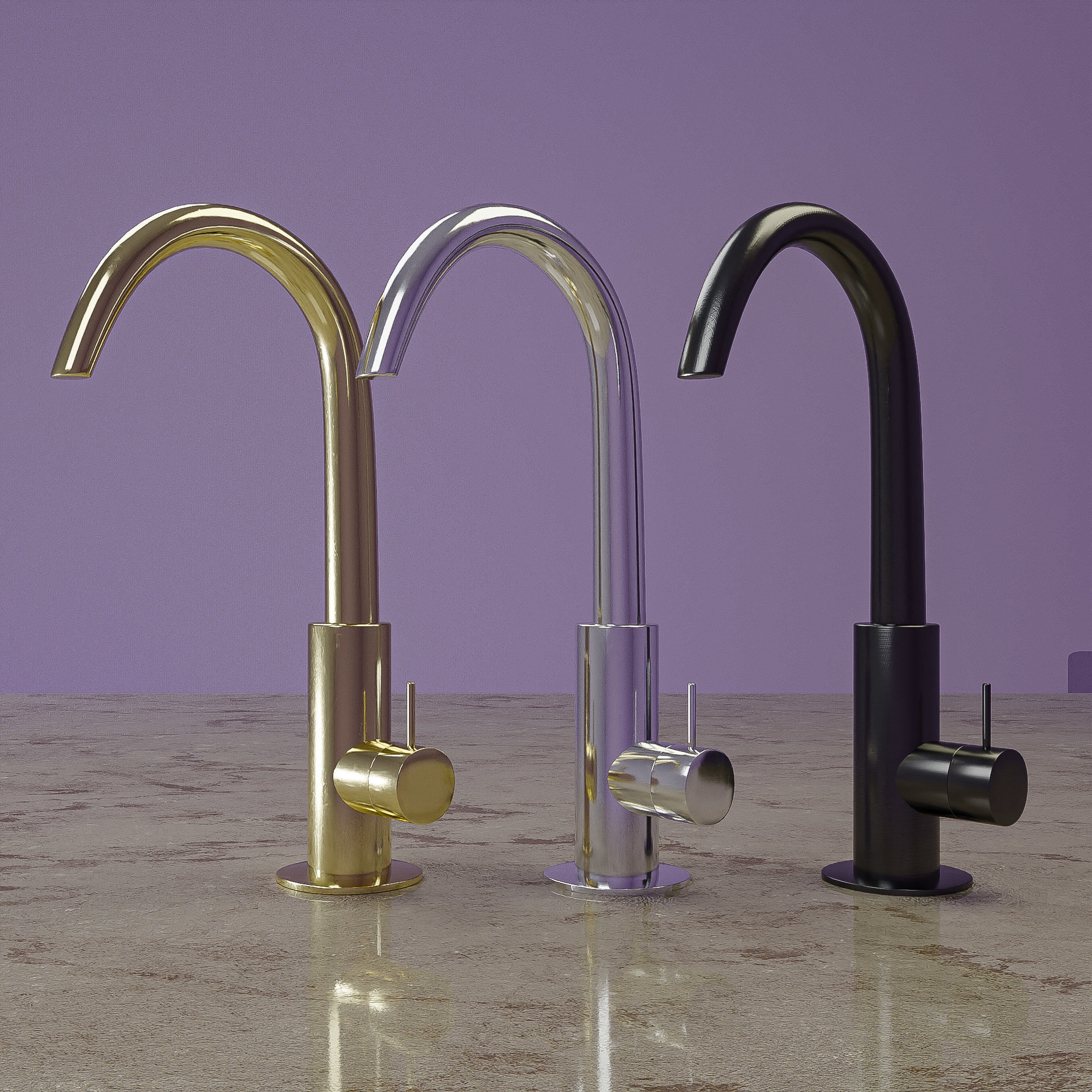 Faucet for your project 3D model_8