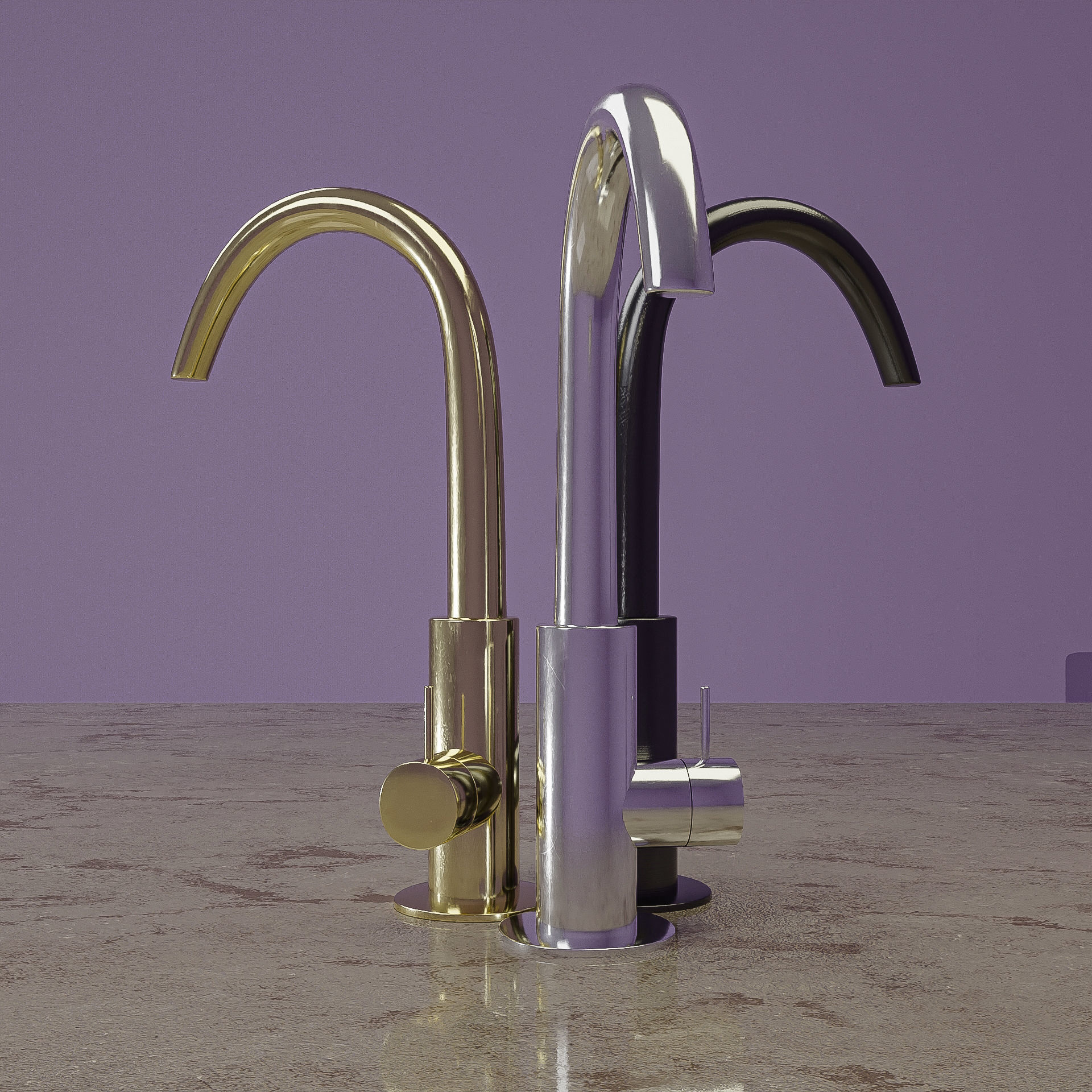 Faucet for your project 3D model_9