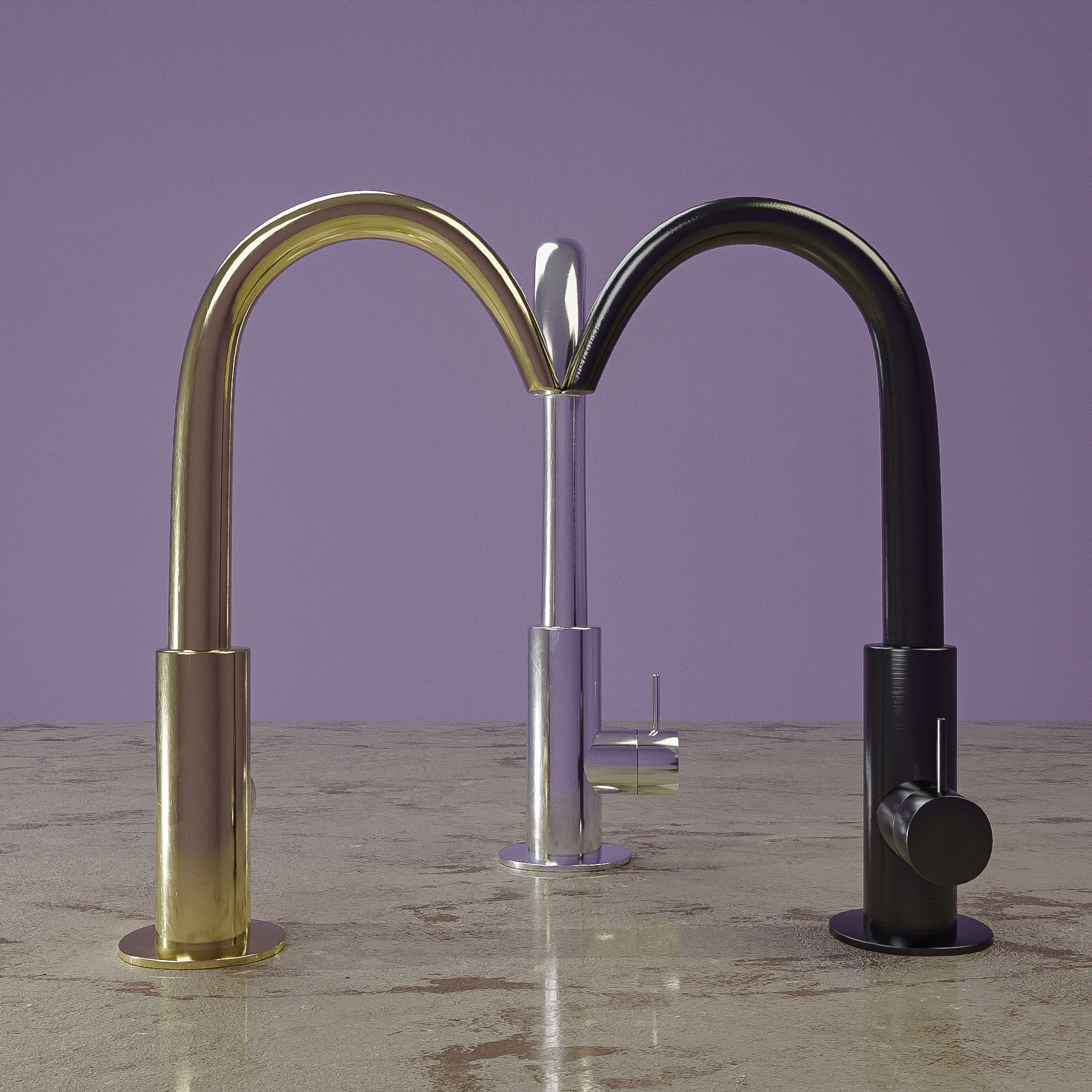 Faucet for your project 3D model_10