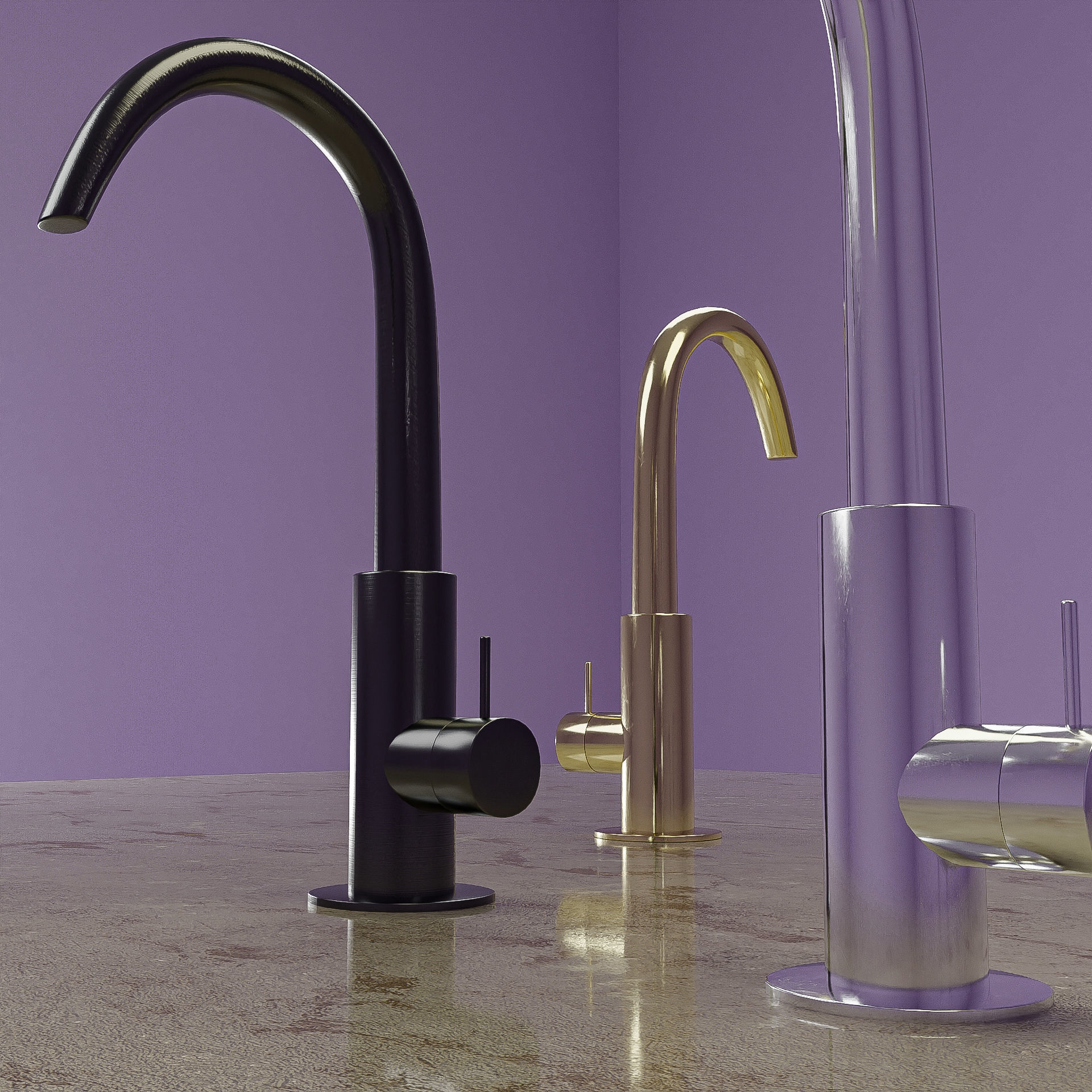 Faucet for your project 3D model_4