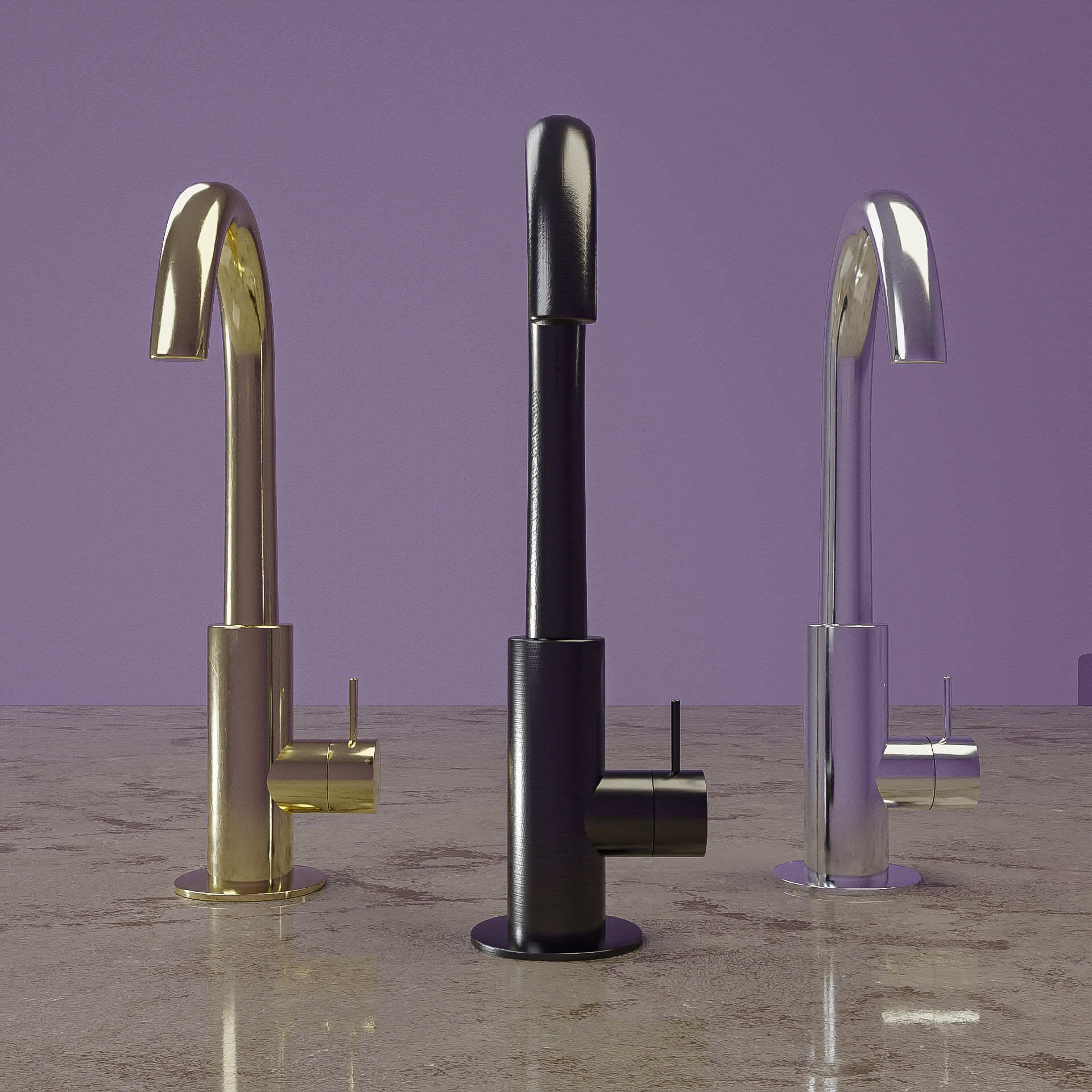 Faucet for your project 3D model_5