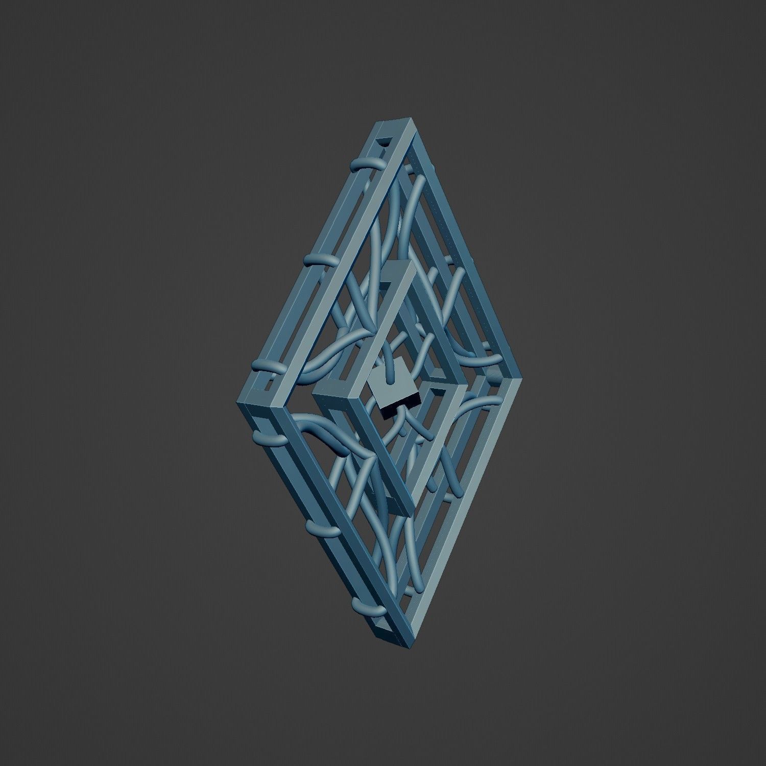 Eternal Slide Pendant 3d Model 3D print model_5