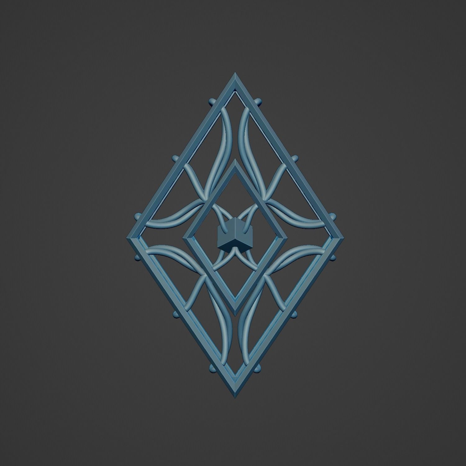 Eternal Slide Pendant 3d Model 3D print model_4