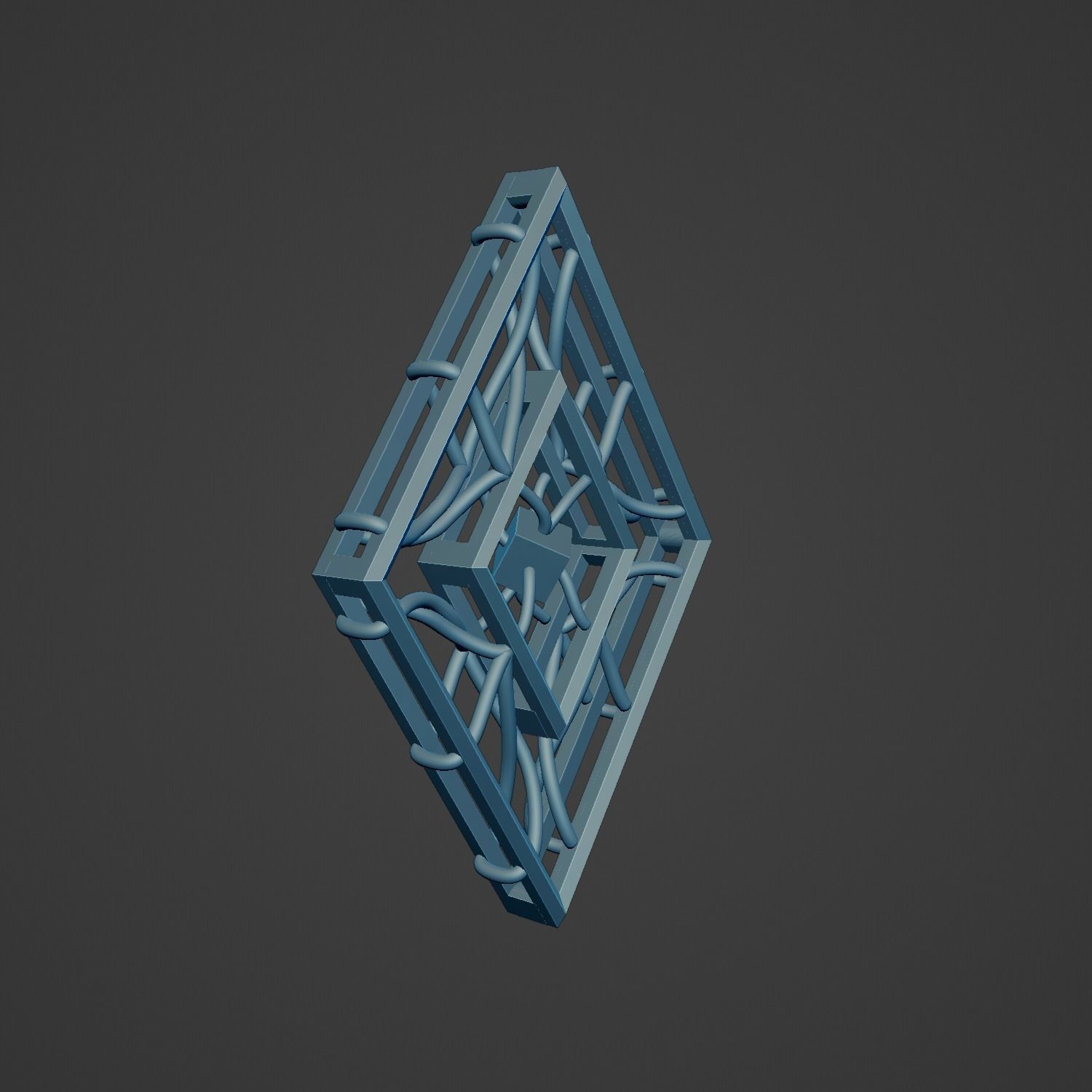 Eternal Slide Pendant 3d Model 3D print model_9
