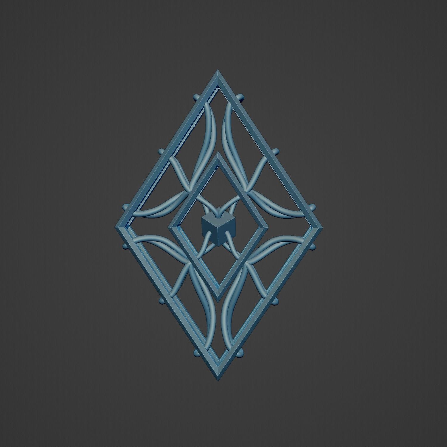 Eternal Slide Pendant 3d Model 3D print model_8