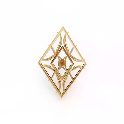 Eternal Slide Pendant 3d Model