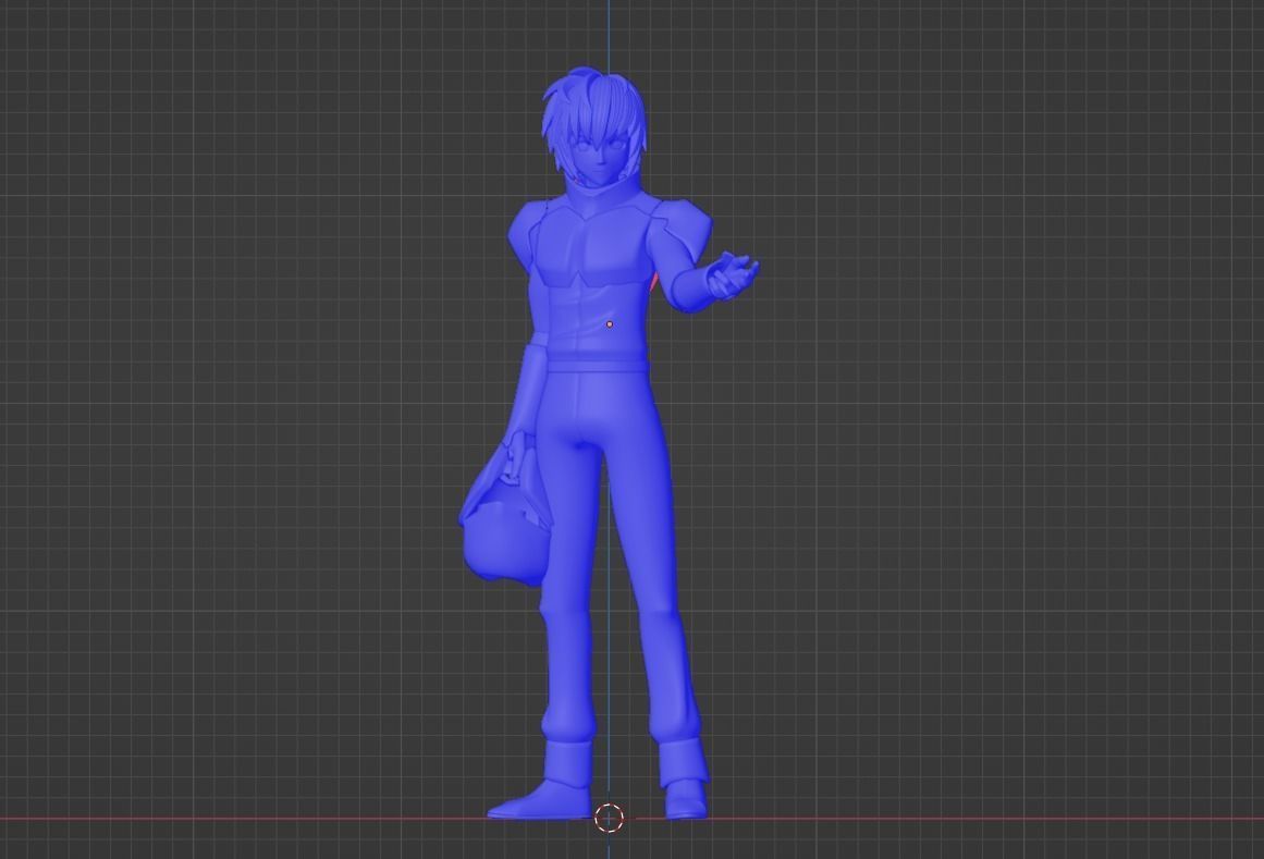 Kira Yamato - Gundam Seed Freedom 3D model_17