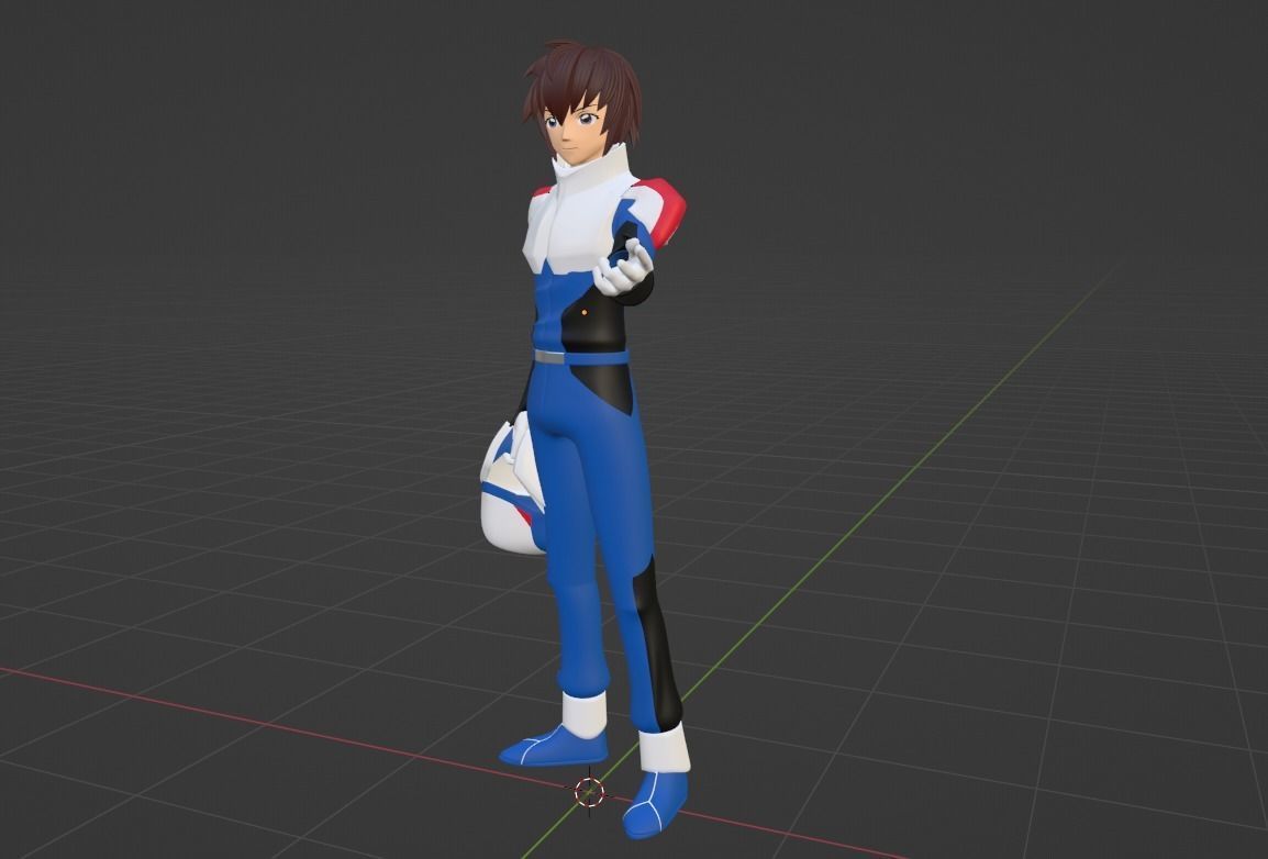 Kira Yamato - Gundam Seed Freedom 3D model_6