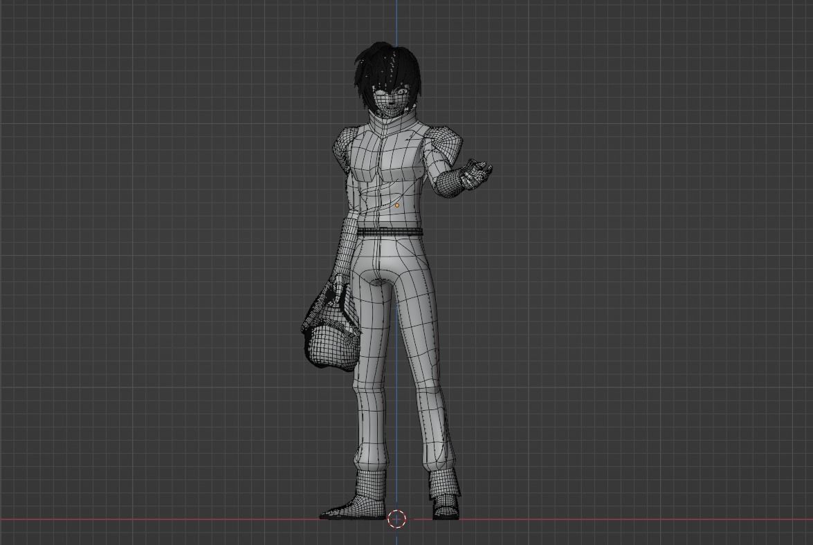 Kira Yamato - Gundam Seed Freedom 3D model_11