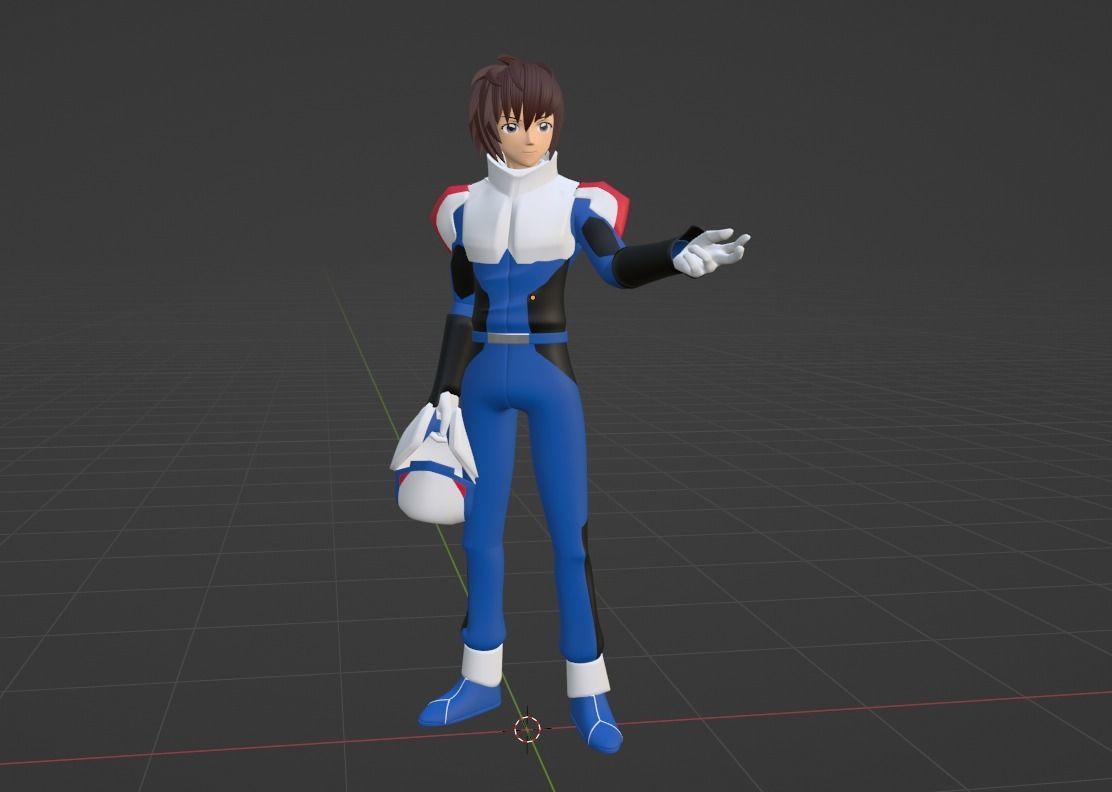 Kira Yamato - Gundam Seed Freedom 3D model_5