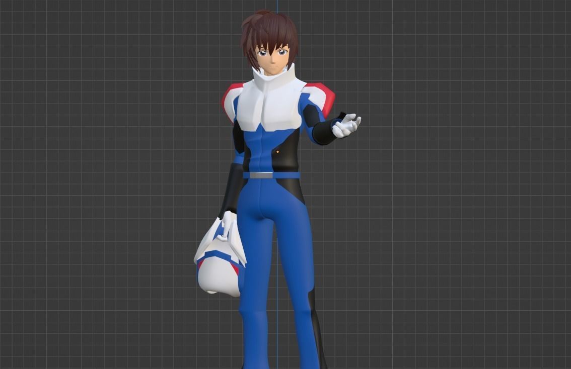 Kira Yamato - Gundam Seed Freedom 3D model_9
