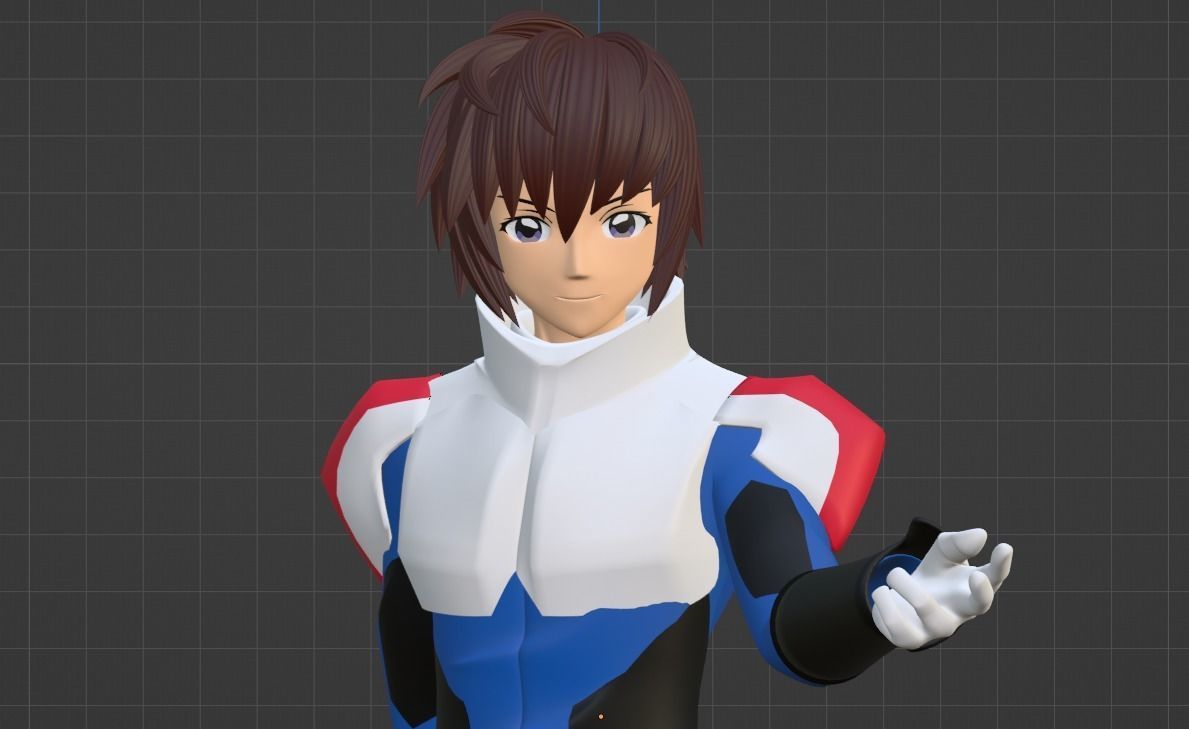 Kira Yamato - Gundam Seed Freedom 3D model_8
