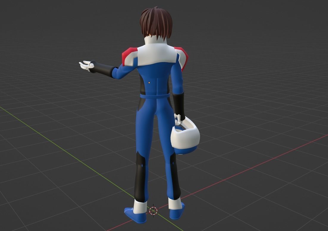 Kira Yamato - Gundam Seed Freedom 3D model_7