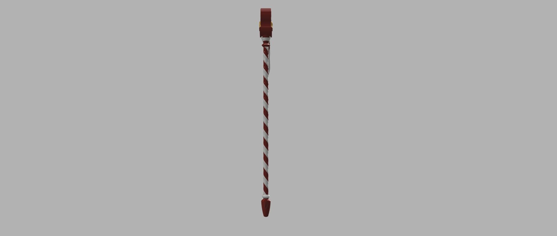 Fortnite - Hazbin hotel emote scythe 3D print model_21