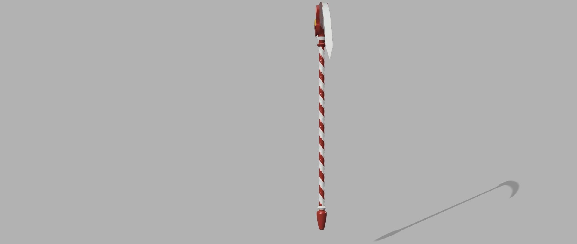 Fortnite - Hazbin hotel emote scythe 3D print model_19