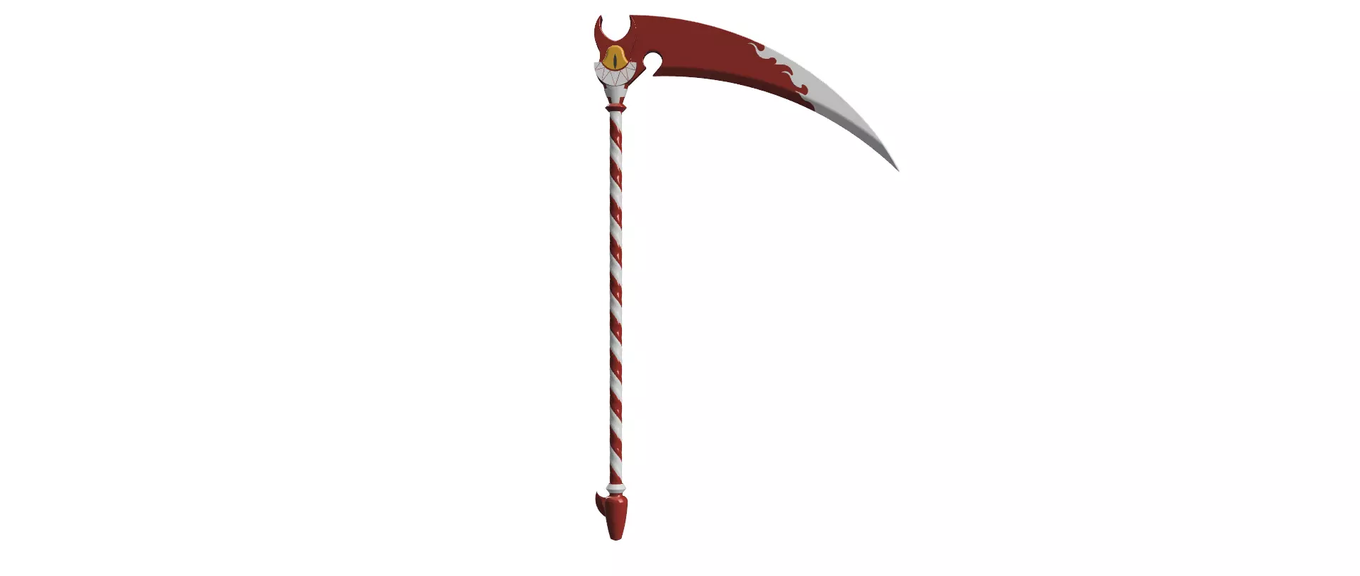 Fortnite - Hazbin hotel emote scythe 3D print model_0