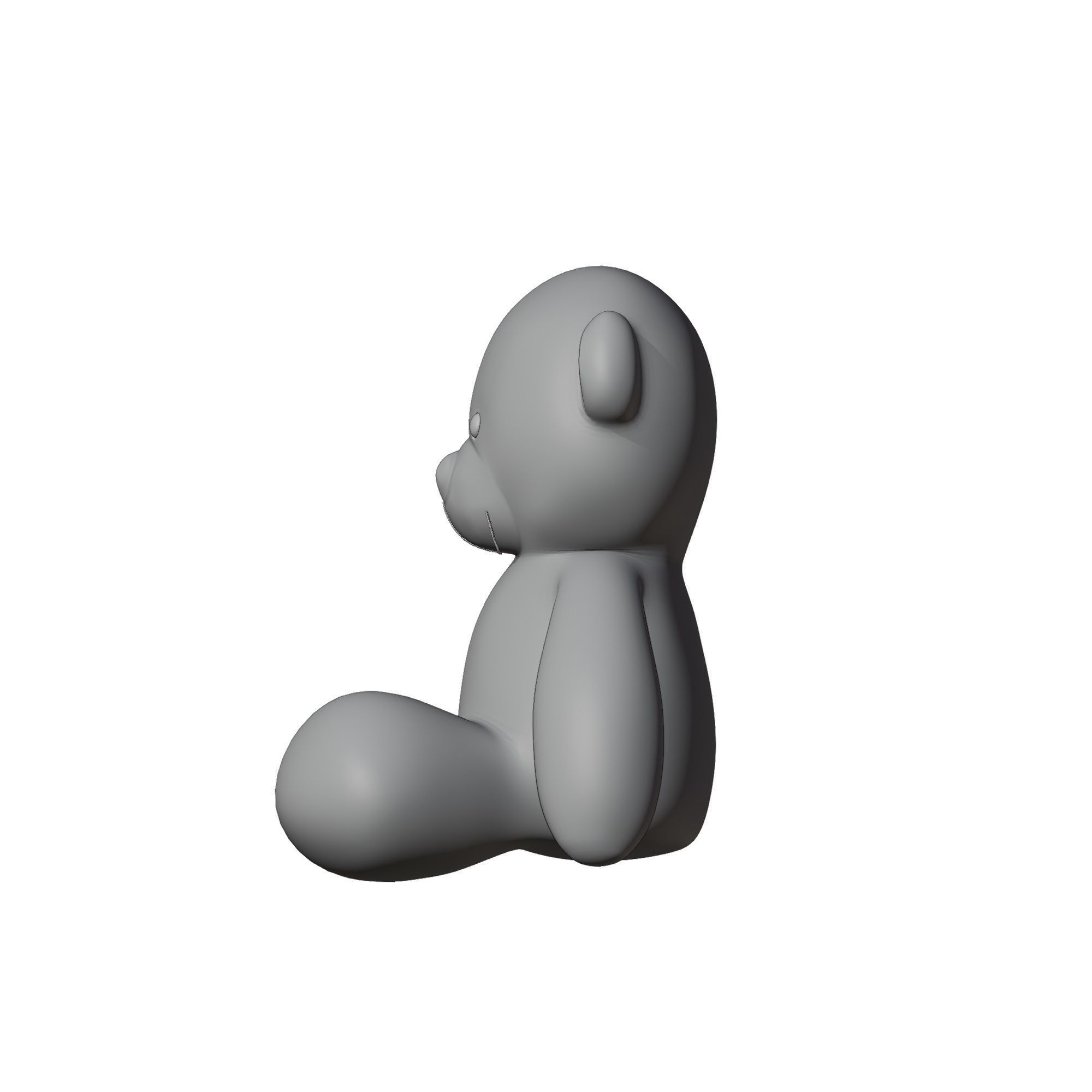 Teddy Bear Free 3D print model_6