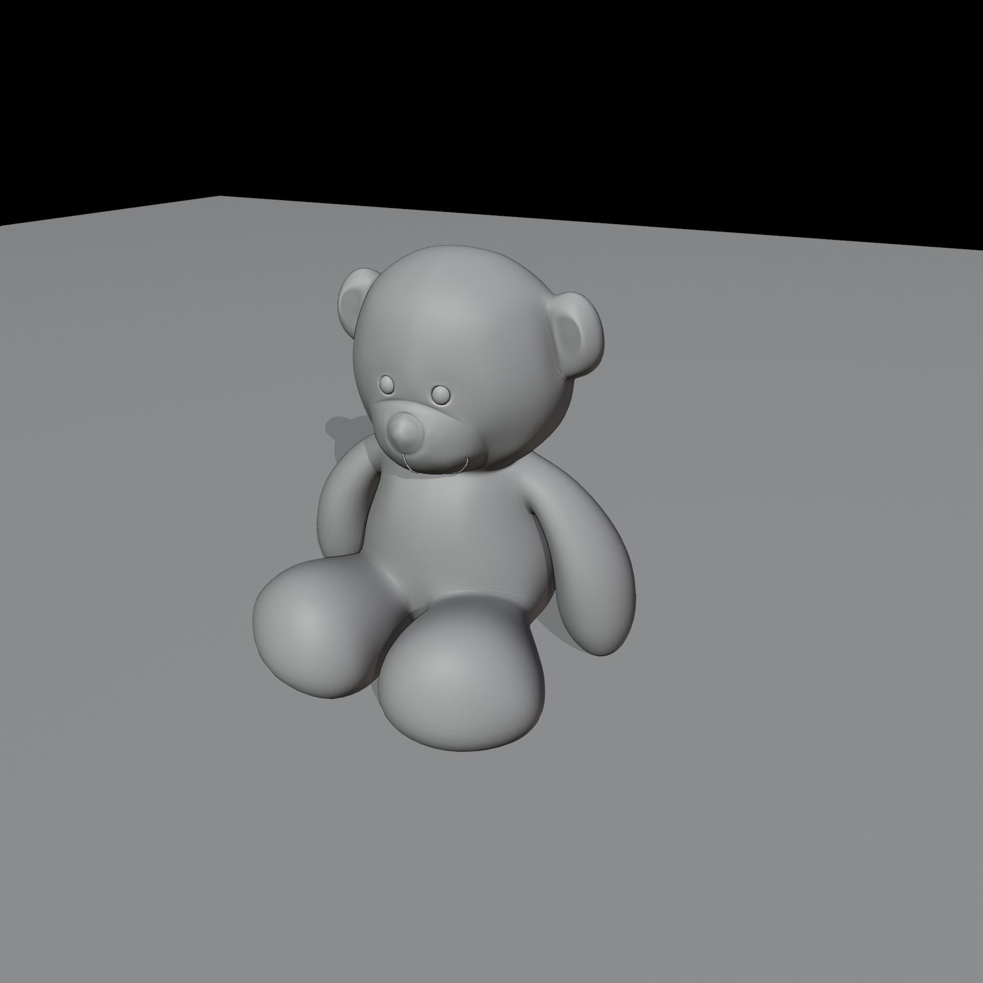 Teddy Bear Free 3D print model_4