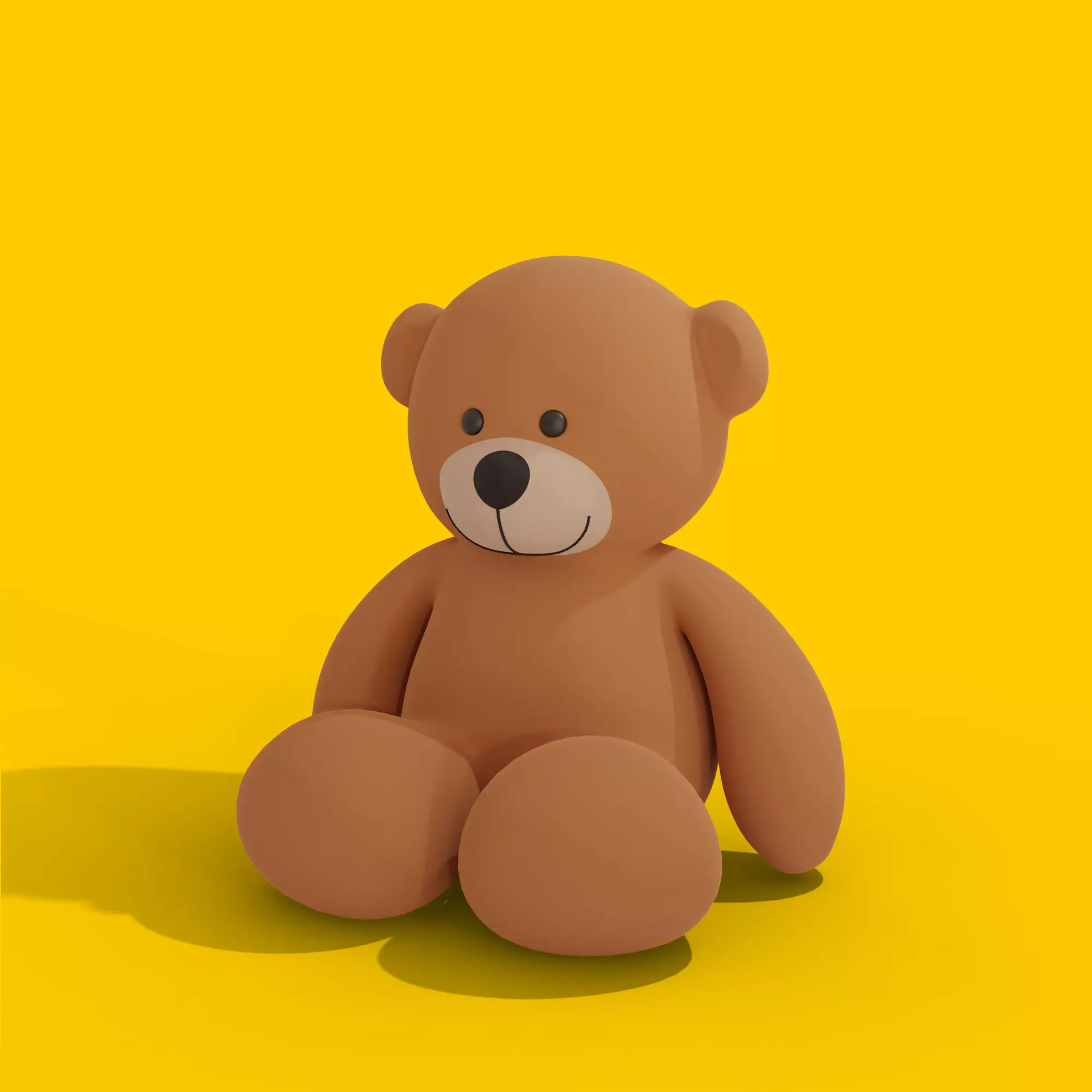 Teddy Bear Free 3D print model_0