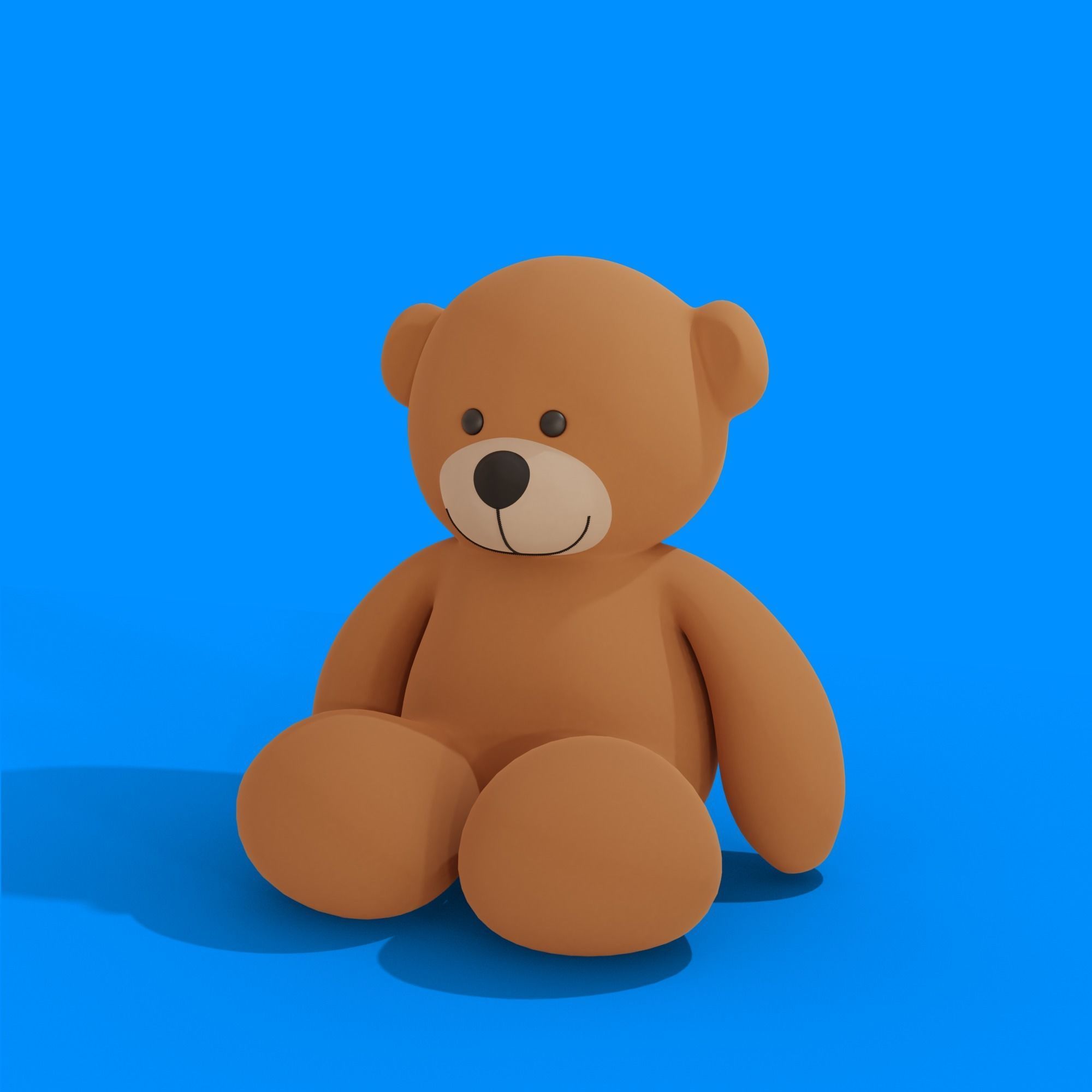 Teddy Bear Free 3D print model_2