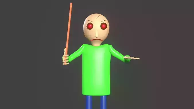 RJac25 Baldi RIG Free 3D model
