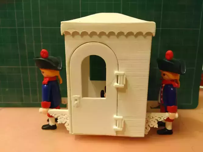 Palanquin Reyes  compatible playmobil  3D print model