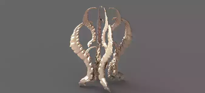 Cthulhu tentacles pillar
