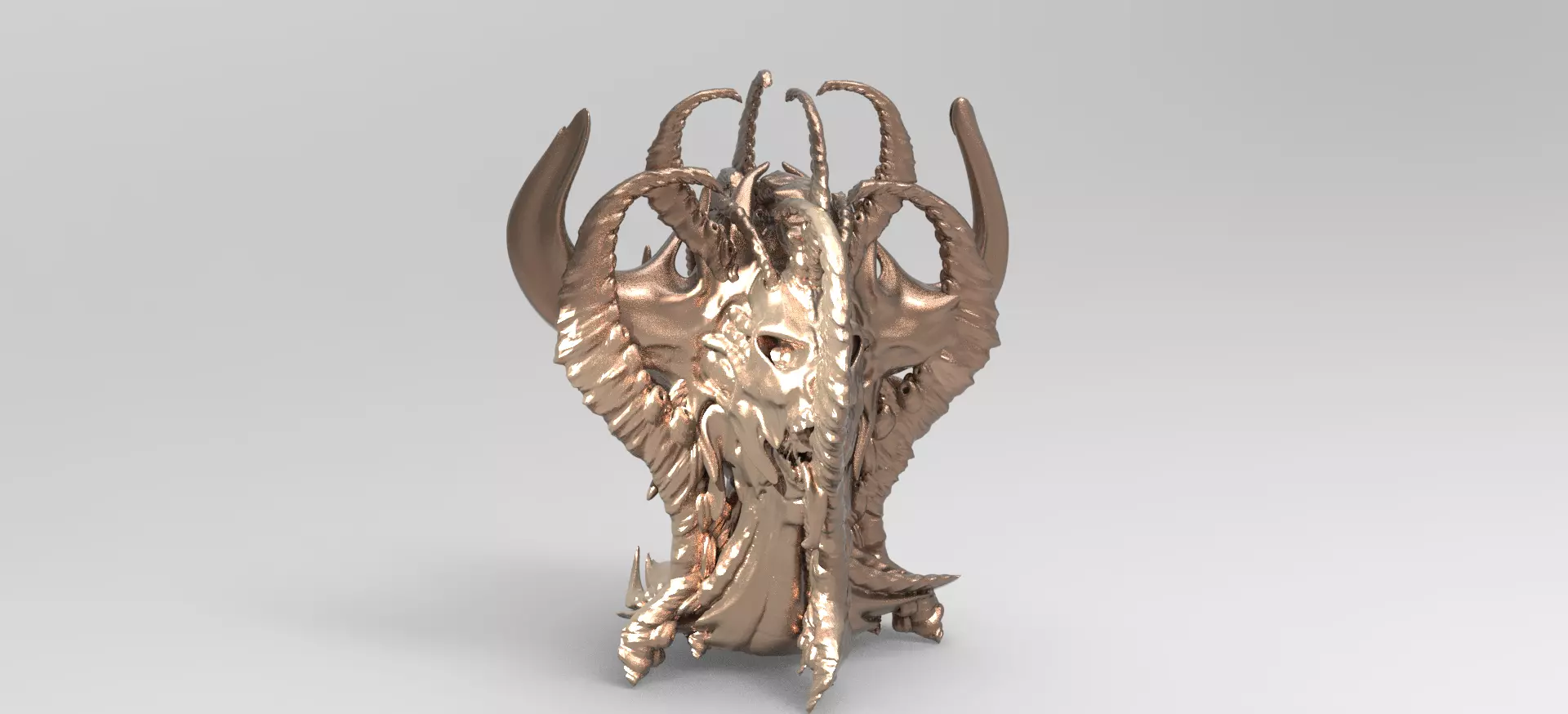 Eldritch Gods bust  3D model_0