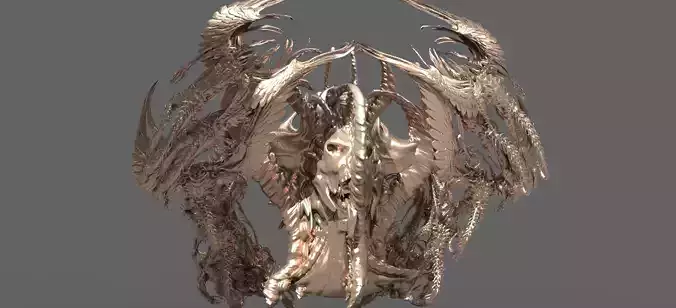 Dantes Cave Swarm bust