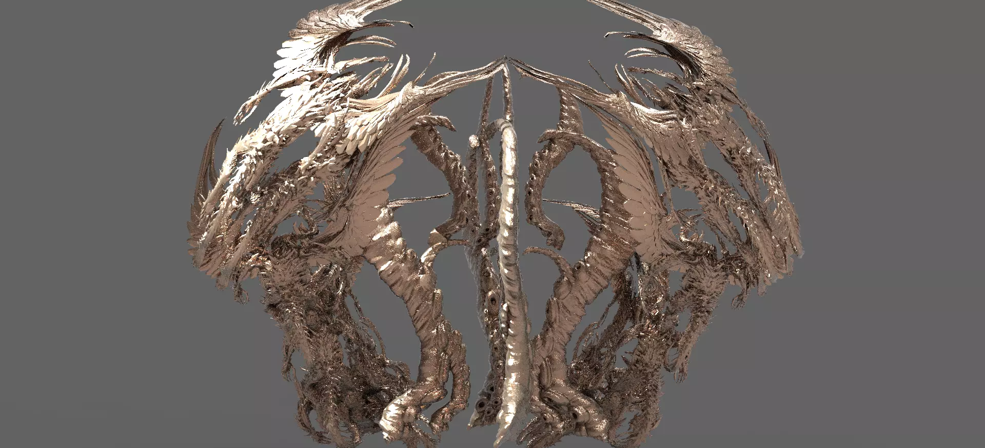 Eldritch  Bone Tower  3D model_0