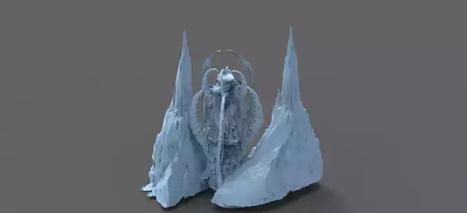 Dantes Underworld Eldritch walkway  3D model