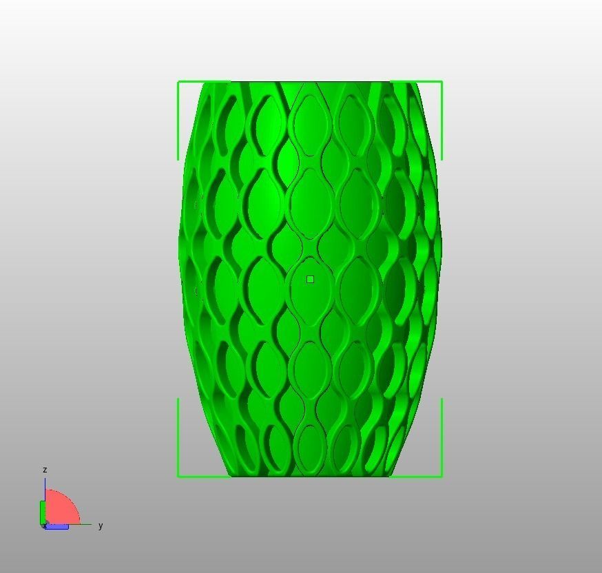 Flower Vase-13 3D print model_53