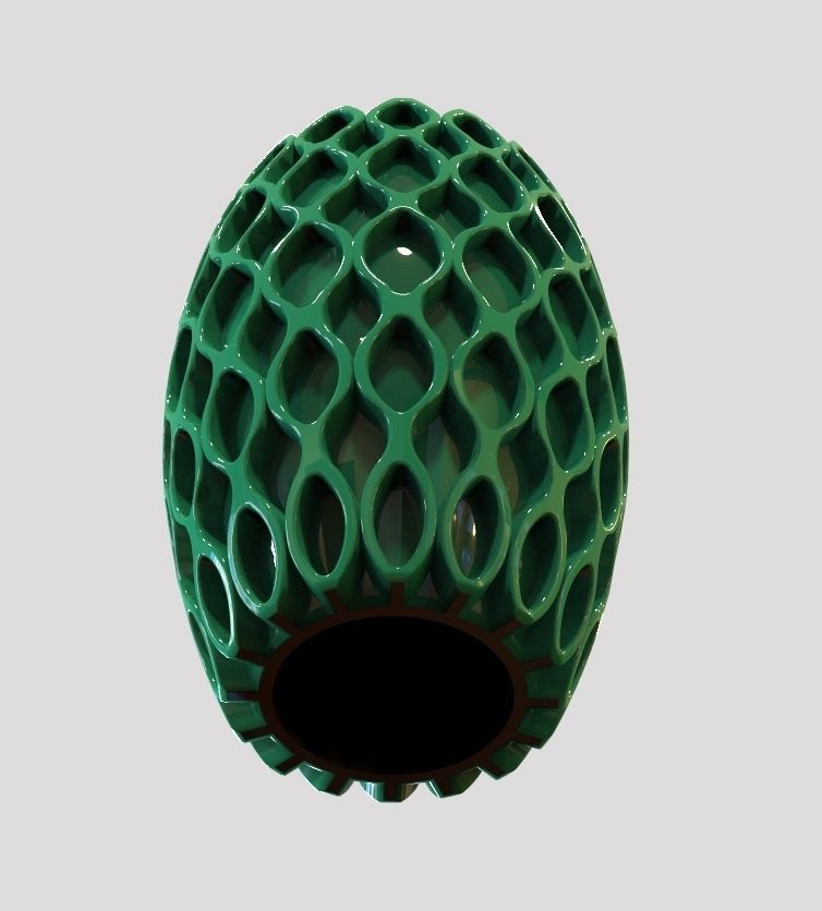 Flower Vase-13 3D print model_33