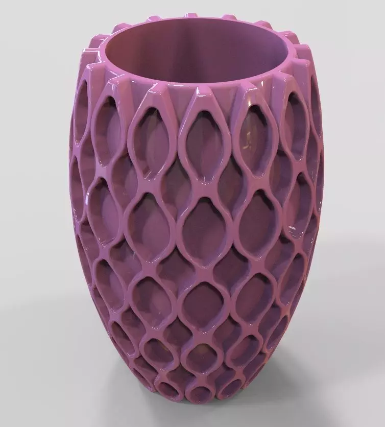 Flower Vase-13 3D print model_0