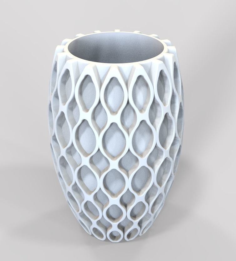 Flower Vase-13 3D print model_65