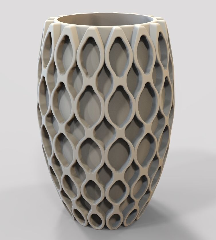 Flower Vase-13 3D print model_69