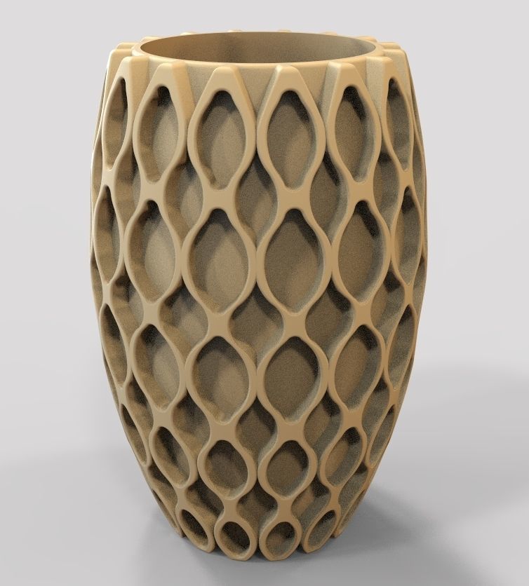 Flower Vase-13 3D print model_16