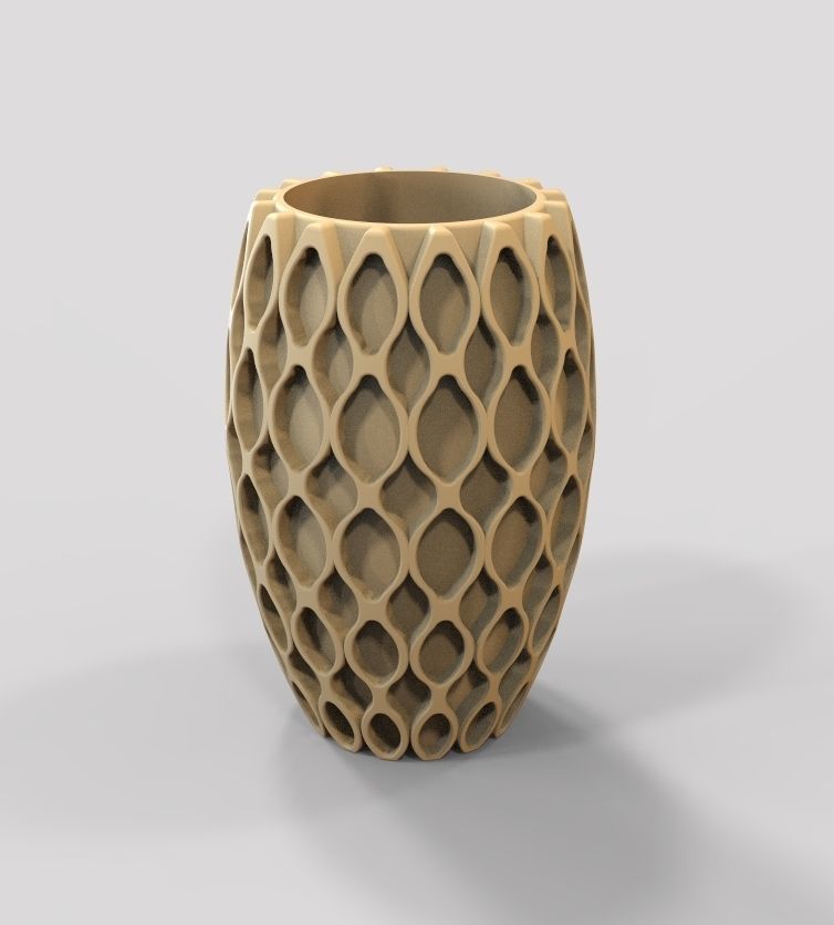 Flower Vase-13 3D print model_10