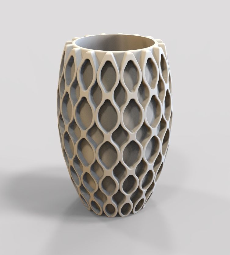 Flower Vase-13 3D print model_59